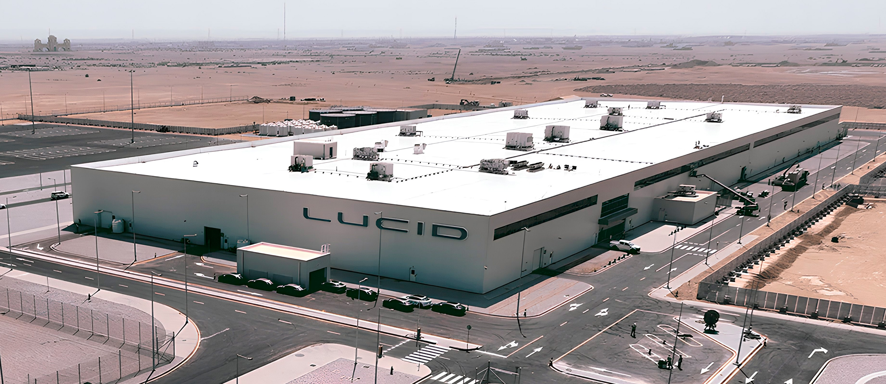 Lucid Electric Car Manufacturing Facility
